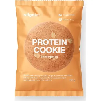 Cukrovinka Vilgain Protein Cookie – snickerdoodle 80&nbsp;g