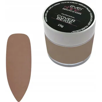 Lak na nehty AKRYLOVÝ PRÁŠEK NA NEHTY COVER BEIGE KRYCÍ 15g EVERSHINE