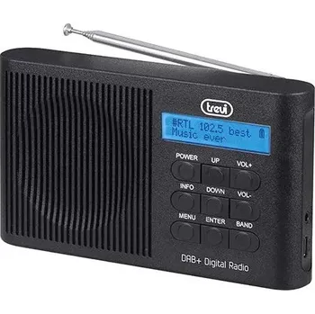 Radiopřijímač Bateriové rádio DAB+, FM Trevi DAB 7F91 R