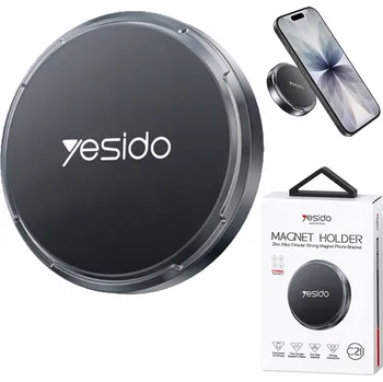 Yesido Magnetický držák do auta C211 na palubní desku, černý