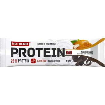 NUTREND Proteinová tyčinka 55g VITAMÍNY BÍLKOVINY VLÁKNINA SACHARIDY
