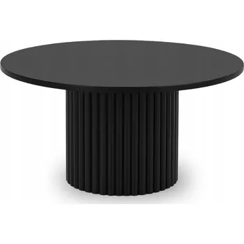 Jídelní stůl Stůl kulatý Heydoo 90 x 90 x 42 cm černý