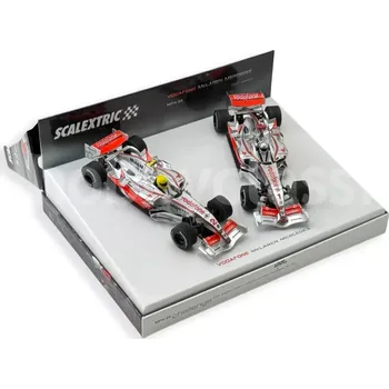 auto na autodráhu Set McLaren Mercedes MP4/22 - Alonso / Hamilton - 2007