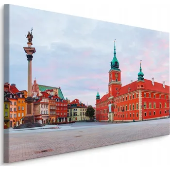 Obraz Obraz města Varšava - zámek, budovy, památky 30x20 cm