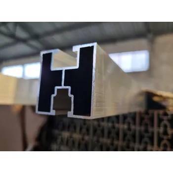 Stavební profil Montážní profil pro fotovoltaiku, hliníková lišta 40x40, 2200 mm