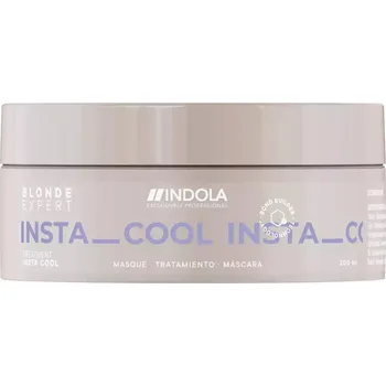 Vlasová regenerace Indola Blonde Expert Insta Cool, maska pro chladné blond odstíny, 200 Ml