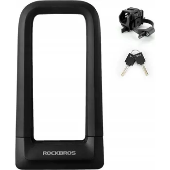 Zámek na kolo Zabezpečení kola U-zámek Rockbros RKS626-BK
