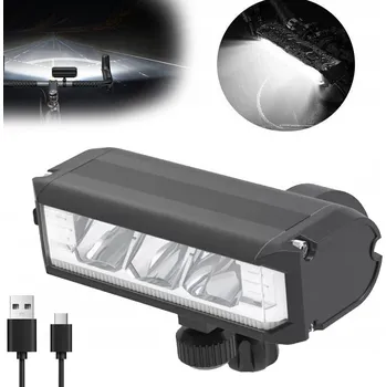 Cyklosvítilna Přední LED světlo na kolo, akumulátorové, na řídítka