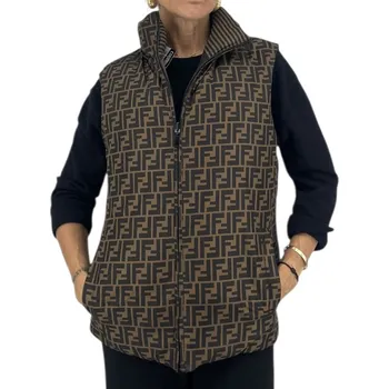 Pánské oblečení FENDI Reversible Brown Vest