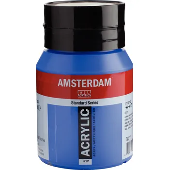 Výtvarná barva Akrylová barva Amsterdam Standard - 512 Cobalt Blue Ultramarine Objem: 500 ml