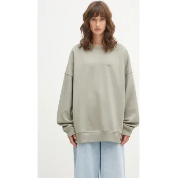 Dámské oblečení Mikina adidas Originals Ess Lin Crew, XS, zelená, 97X