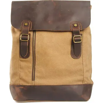 Městský batoh TopMode Voděodolný plátěný retro batoh 436812