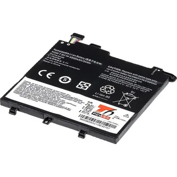 Baterie k notebooku T6 Power pro notebook Lenovo L17C2PB1, Li-Poly, 7,6 V, 4500 mAh (34 Wh), černá