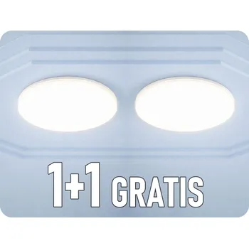 LED stropní svítidlo NYMPHEA FUSION 20W/30W/40W, CCT, 1+1 zdarma! [SLI031056CCT_PW]