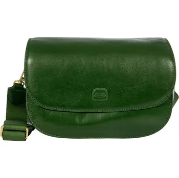 Kabelka Kožená kabelka Bric`s Volterra Messenger Bag Pine
