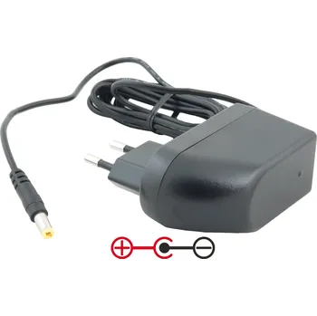 Adaptér k notebooku Napájecí adaptér univerzální 12V 2A 24W konektor 5,5mm x 2,1mm minus pól uprostřed