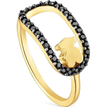 Prsten Pozlacený prsten Tous 1004567412 zlatá GLD, vel. 12