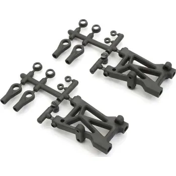 RC model Rear Suspension Arm Set Kyosho V-One R4 (R4/R4 Evo) Hard (2) - expresní doprava