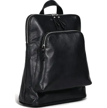 Městský batoh TopMode Kožený batoh a taška přes rameno 2v1 – Crystal Lane 1158461