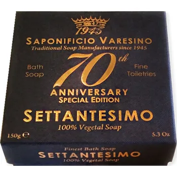 Mýdlo Saponificio Varesino 70th Anniversary toaletní mýdlo 150 g