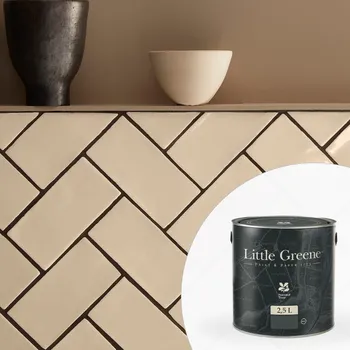 Barva na vlasy Little Greene Barva na kachličky - Vysoký lesk - 2,5L - Intelligent Gloss Vyberte odstín:: Cream Colour (55)
