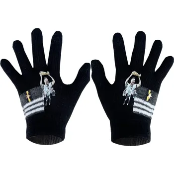 Čepice Numberoplus Dětské pletené rukavice - Argentina - Messi.10 Barva: Černá