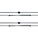 Párové náramky srdíčka