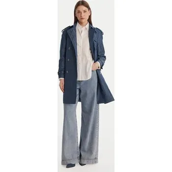 Dámský kabát MICHAEL Michael Kors Trenčkot MR620K2K90 Modrá Regular Fit M