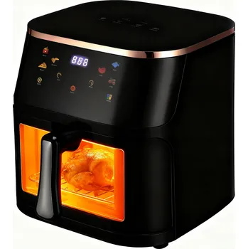 fritéza BEZ TUKOVÁ HORKOVZDUŠNÁ FRITÉZA EXTRA VELKÁ 10L SILNÁ 1400W