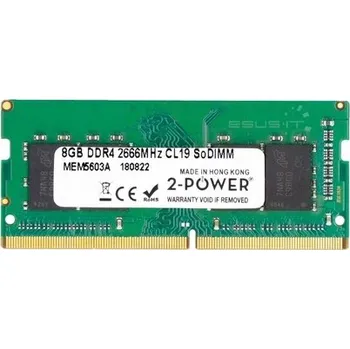 Operační paměť Paměť RAM DDR4 2-Power MEM5703A 8GB