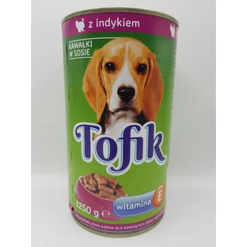 Krmivo pro kočku Tofik mokré krmivo krůta kg