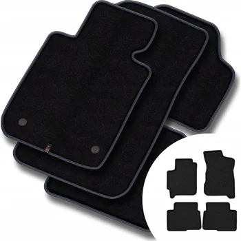 autokoberec Velurové autokoberce Motos 4 ks