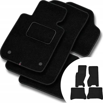 autokoberec Velurové autokoberce Motos 4 ks