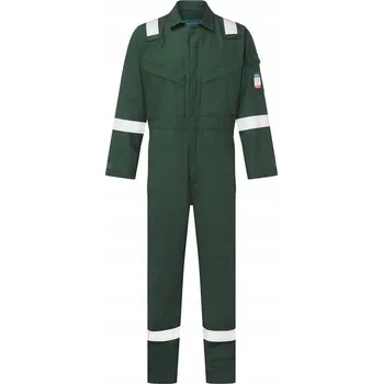 Pracovní oblečení Lehká kombinéza Bizflame nehořlavá, antistatická vel. XS Zelená R