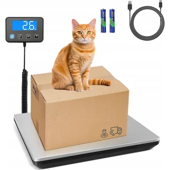 Kuchyňská váha SKLADOVÁ OBCHODNÍ VÁHA PLATOVÁ PRŮMYSLOVÁ LCD 200kg