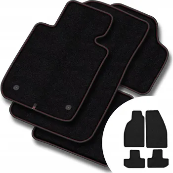 autokoberec Velurové autokoberce Motos 4 ks