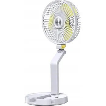 Vzduchotechnika SANFAN VENTILÁTOR MINI PŘENOSNÝ SKLÁDACÍ 3 RYCHLOSTI BÍLÝ