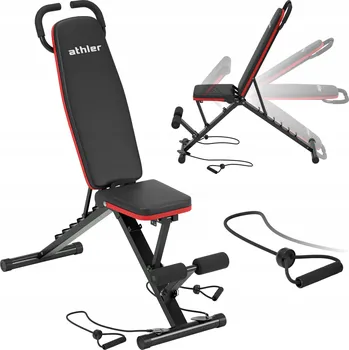 Zahradní lavice Nastavitelná tréninková lavice ATHLER