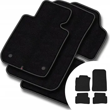 autokoberec Velurové autokoberce Motos 4 ks