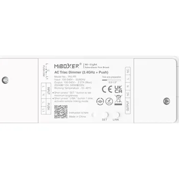 Relé Relé STMÍVAČ TRIAC MiBoxer TRI-PR 100-240V (2.4GHz + Push)
