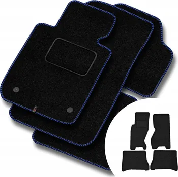 autokoberec Velurové autokoberce Motos 4 ks