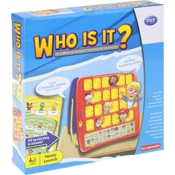 Desková hra HRA HÁDEJ KDO JE TO LOGICKÁ EDUKAČNÍ DESKOVÁ RODINNÁ PRO DĚTI