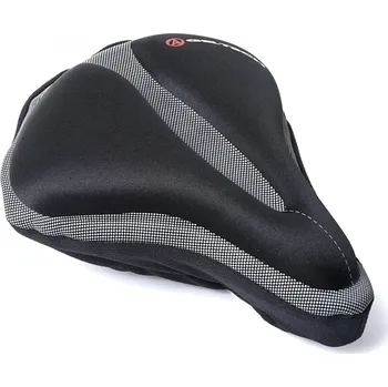 Sedlo na kolo AUTHOR Potah sedla ASD-GelTech (černá), Velikost XL