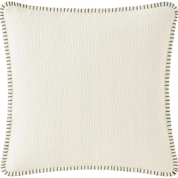 Polštář Polštář ROOM99 40x40 na pohovku Lui Krémová světlá měkká tkanina