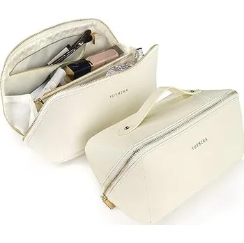 Kosmetická taška Dámská Kosmetická Taška Velká Organizér Bílá Dárek