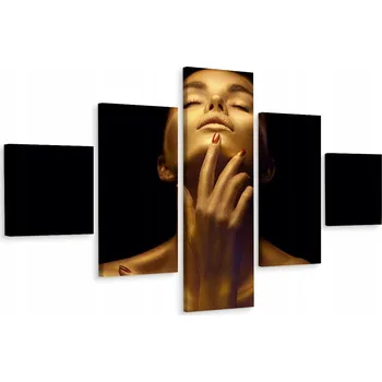 Obraz Vícedílný obraz PORTRET ŽENY 3D efekt 150x90 cm