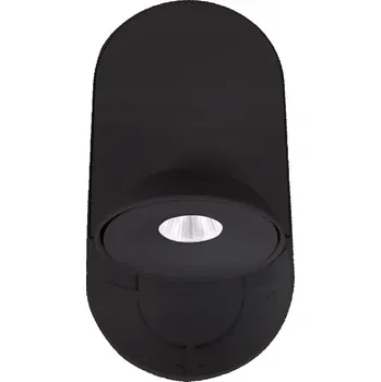 LED stropní reflektor 10W, černý, nastavitelný, VECTOR Maxlight