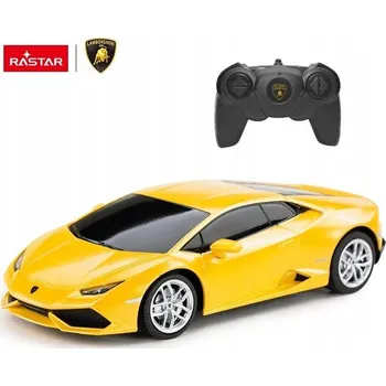 RC model auta Na dálkové ovládání auto Rastar Huracan LP 610-4 žluté