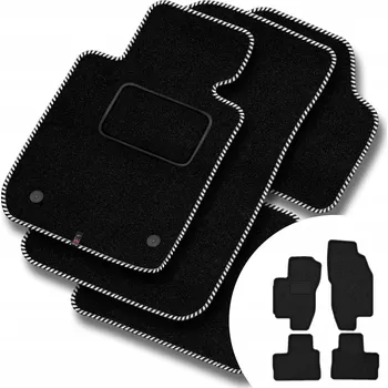 autokoberec Velurové autokoberce Motos 4 ks