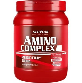 Aminokyselina Tablety Amino Complex Activlab, multikomplexní přírodní, 300 ks, 540 g